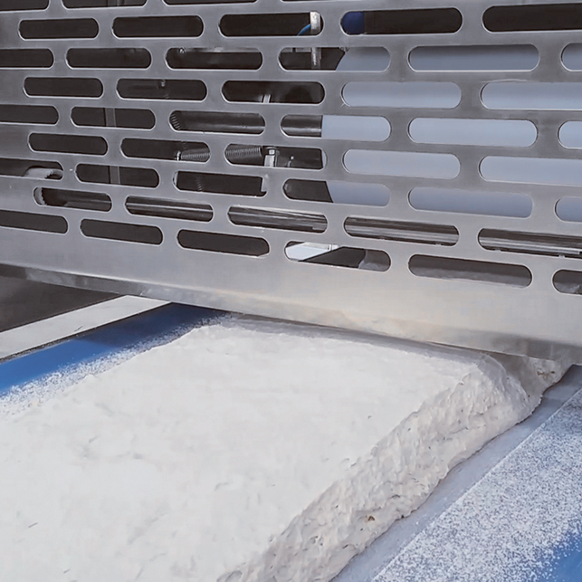 EXTRUSION DE LA BANDE DE PÂTE