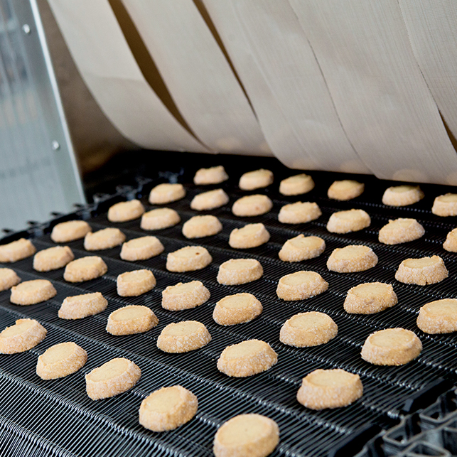 Sablés avant et après cuisson