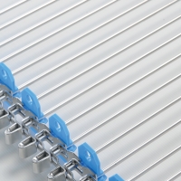 Tapis standard inox pour recevoir la maille grillagée ou maille plastique