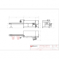 Dimensions de l’emballeuse IMA-100